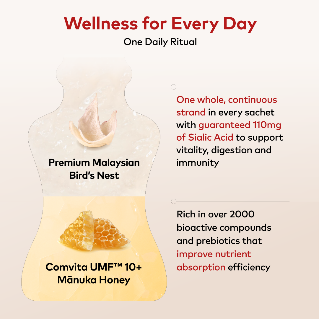 Bird's Nest Mānuka Honey Drink (45ml x 10)