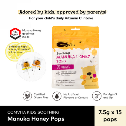 Kids UMF™ 10+ Mānuka Honey Pops