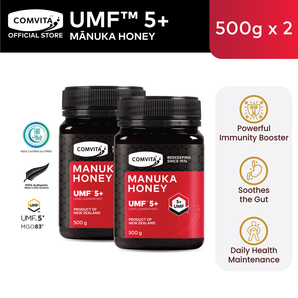 [Bundle of 2] UMF 5+ Mānuka Honey 500G