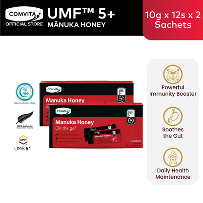 [Bundle of 2] UMF 5+ Mānuka Honey Sachets (24s)