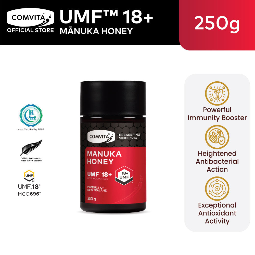 UMF™ 18+ Mānuka Honey 250g