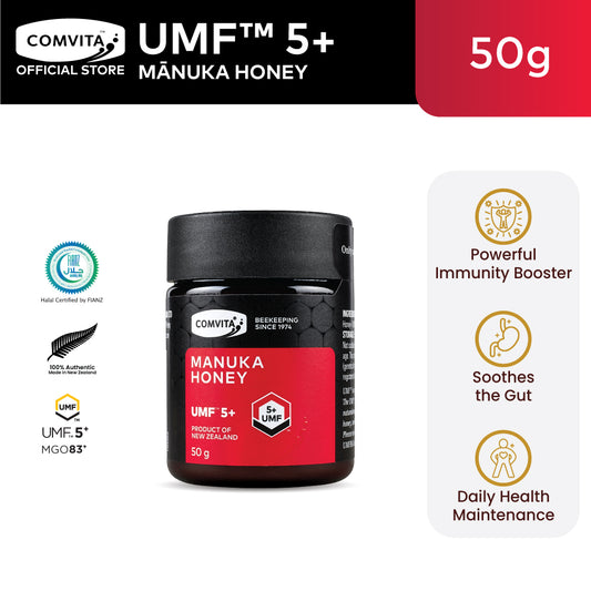 [Limited Edition] Comvita UMF™ 5+ Mānuka Honey Mini 50G