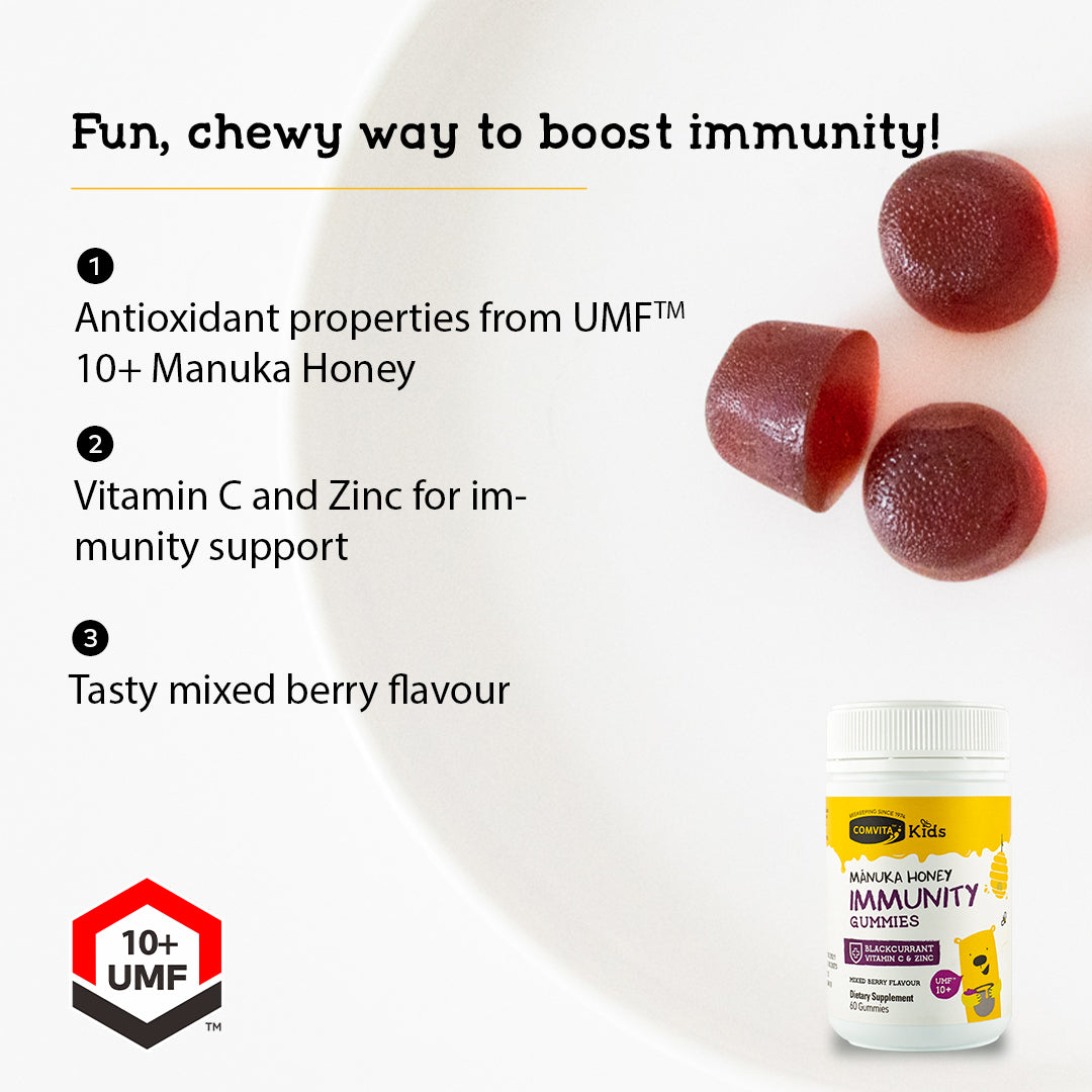 Kids UMF™ 10+ Mānuka Honey Gummies