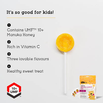Kids UMF™ 10+ Mānuka Honey Pops