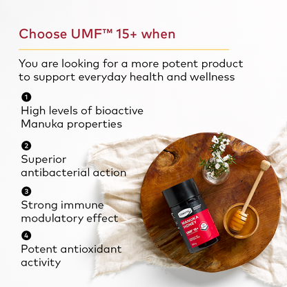 UMF™ 15+ Mānuka Honey 250g