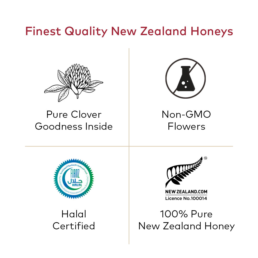 [Expiring in June 2027] Clover Honey 250g
