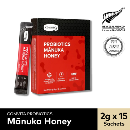 Probiotics Mānuka Honey, 15 sachets
