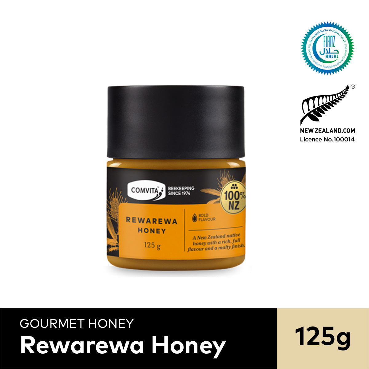 Rewarewa Honey 125g