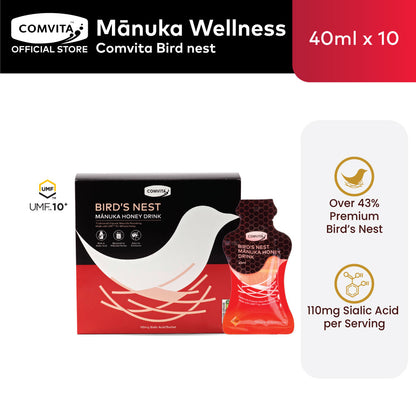 Bird's Nest Mānuka Honey Drink (45ml x 10)
