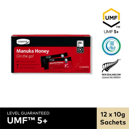 UMF™ 5+ Mānuka Honey Sachets (12s)
