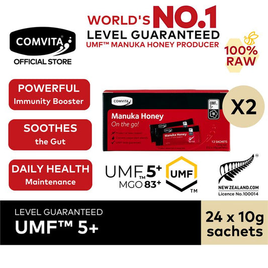 [Bundle of 2] UMF 5+ Manuka Honey Sachets (24s)